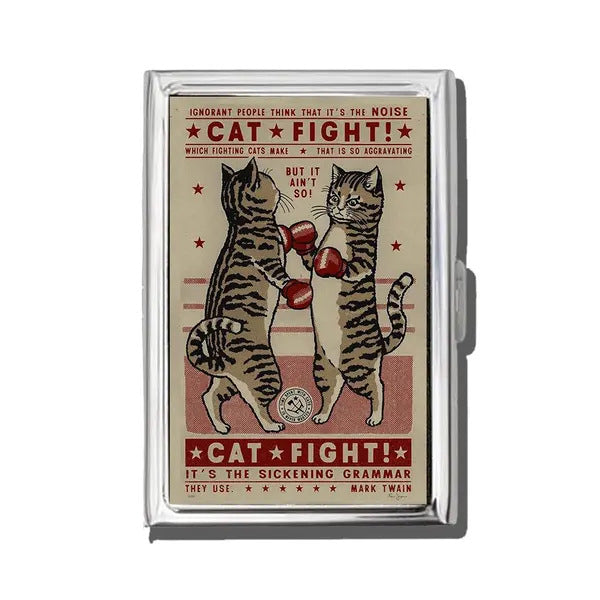 The Quarrel tin pocket wallet by Ward Tin