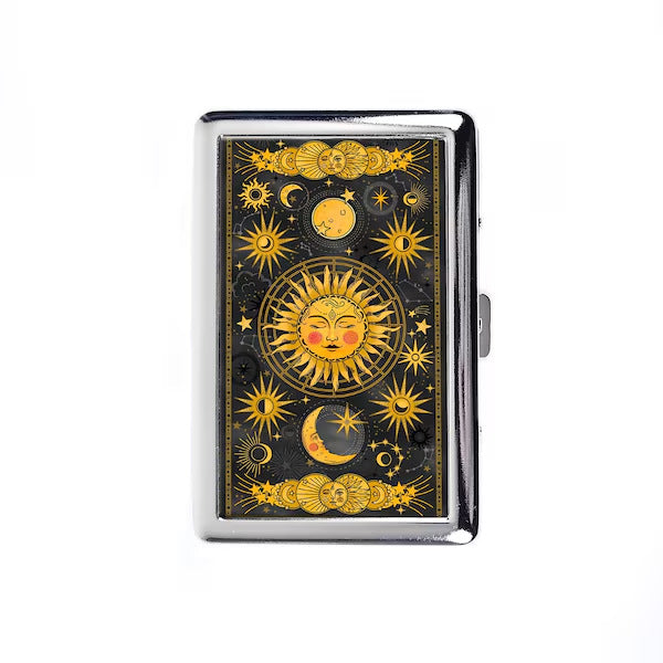 Day & Night tin pocket wallet by Ward Tin