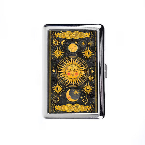 Day & Night tin pocket wallet by Ward Tin