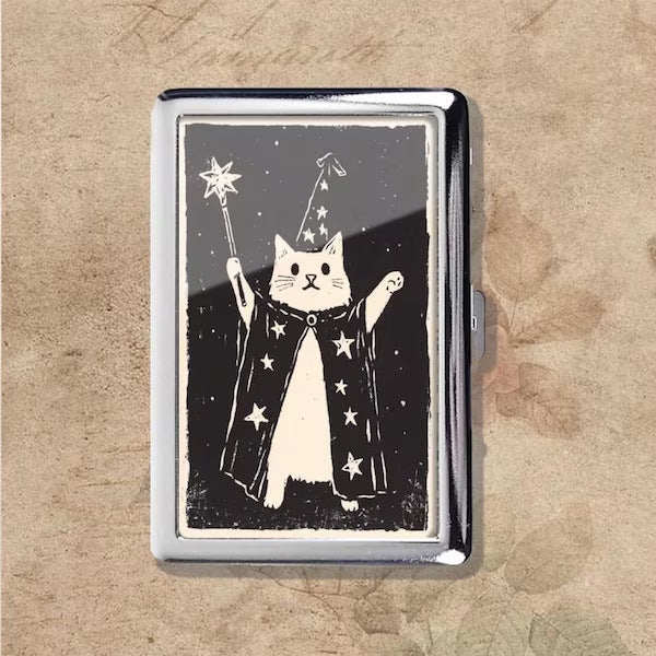 The Conjuror tin pocket wallet by Ward Tin