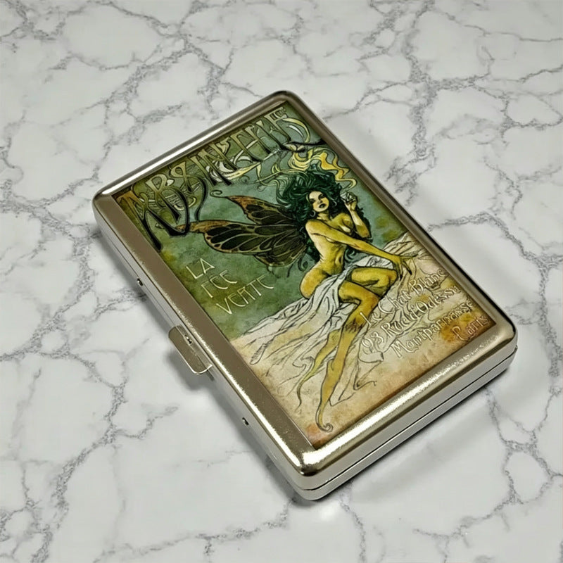 Wingspan tin pocket wallet by Ward Tin