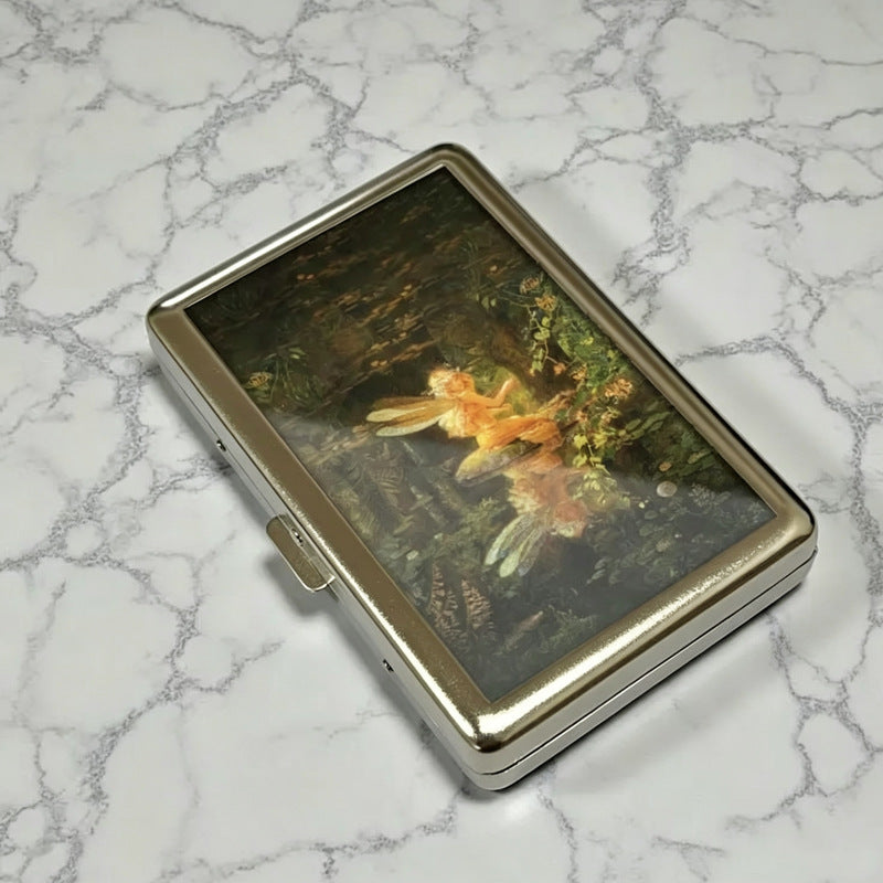 The Cyclone tin pocket wallet by Ward Tin