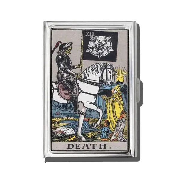 The Rider tin pocket wallet by Ward Tin
