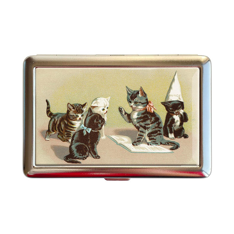 The Assembly tin pocket wallet by Ward Tin