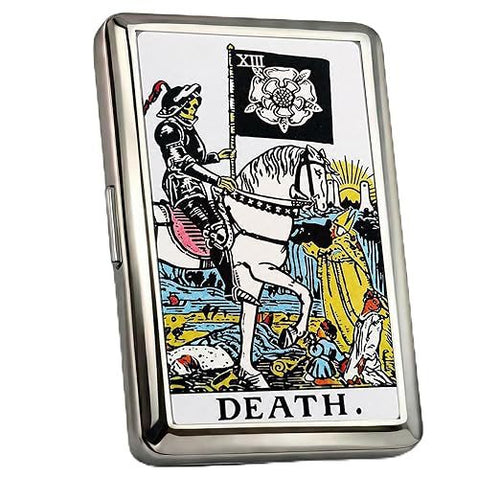Arcana tin pocket wallet by Ward Tin