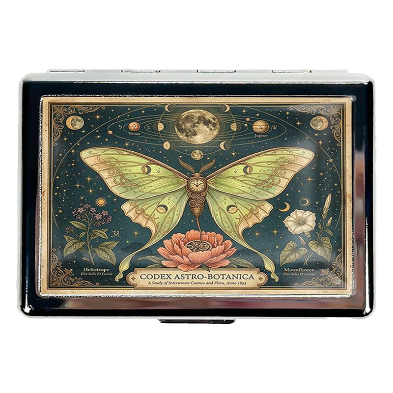 The Lepidopterist tin pocket wallet by Ward Tin
