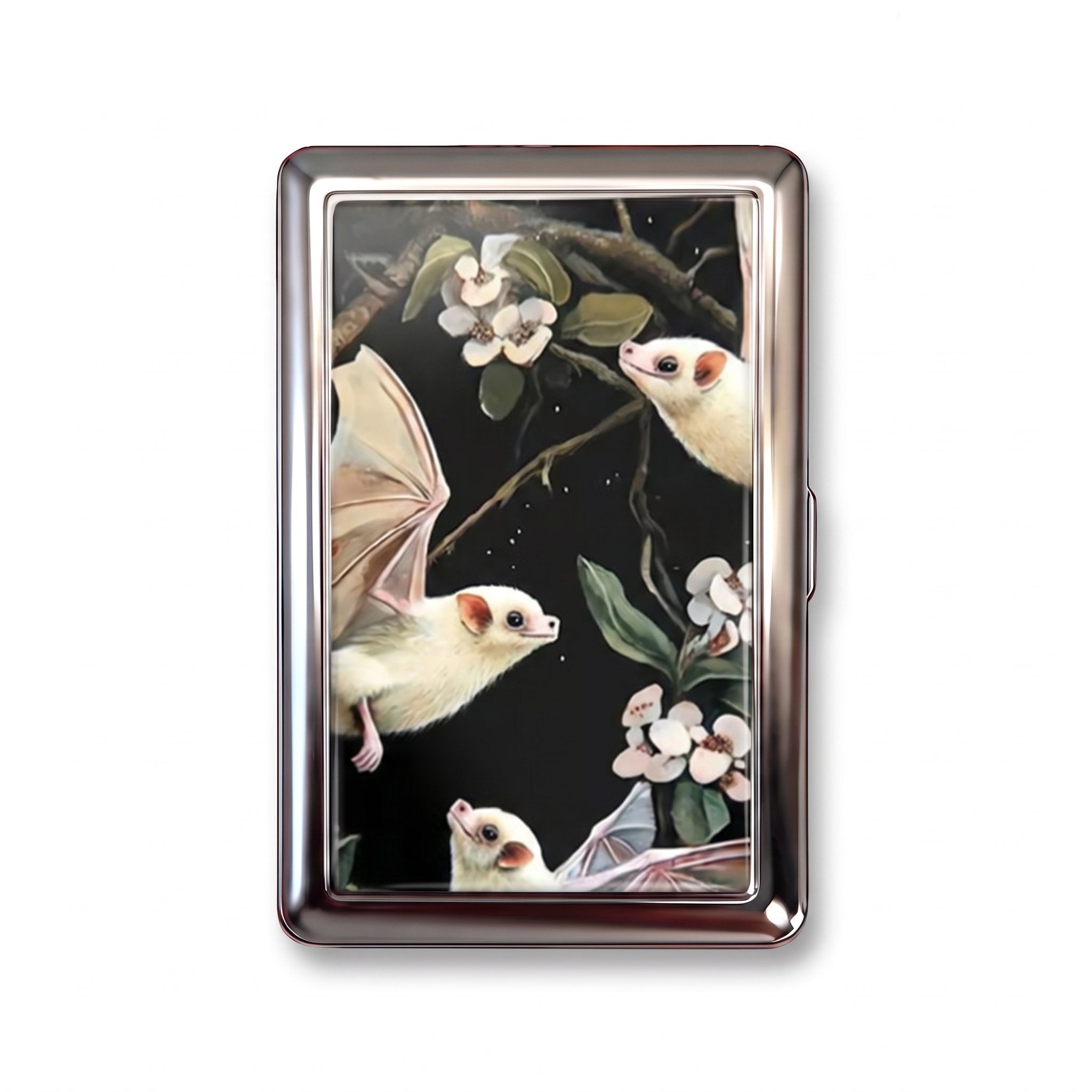 Nocturne Bat — Tin Pocket Wallet